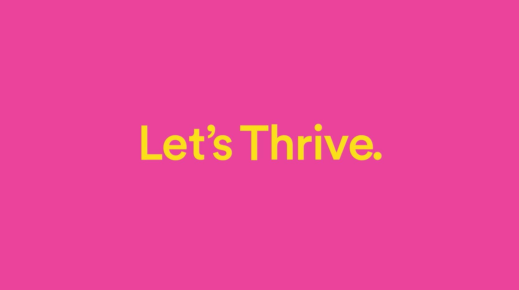 Let's Thrive