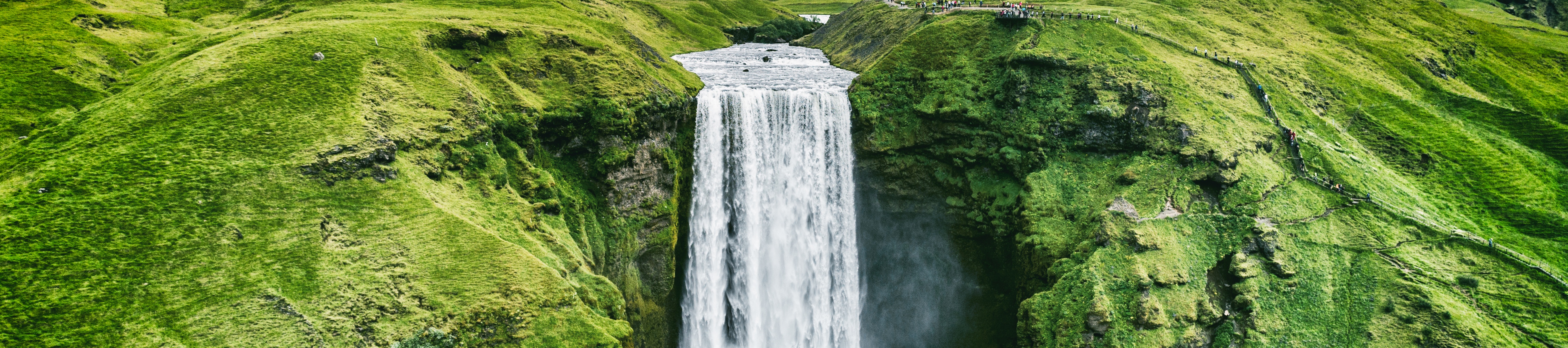 Waterfall in Iceland